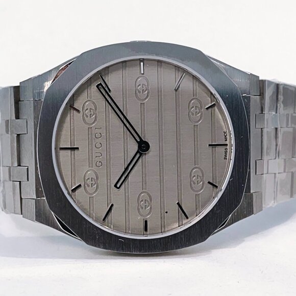 New Gucci Quartz 163.4 Green Dial Wristwatch for Men - Picture 4 of 7